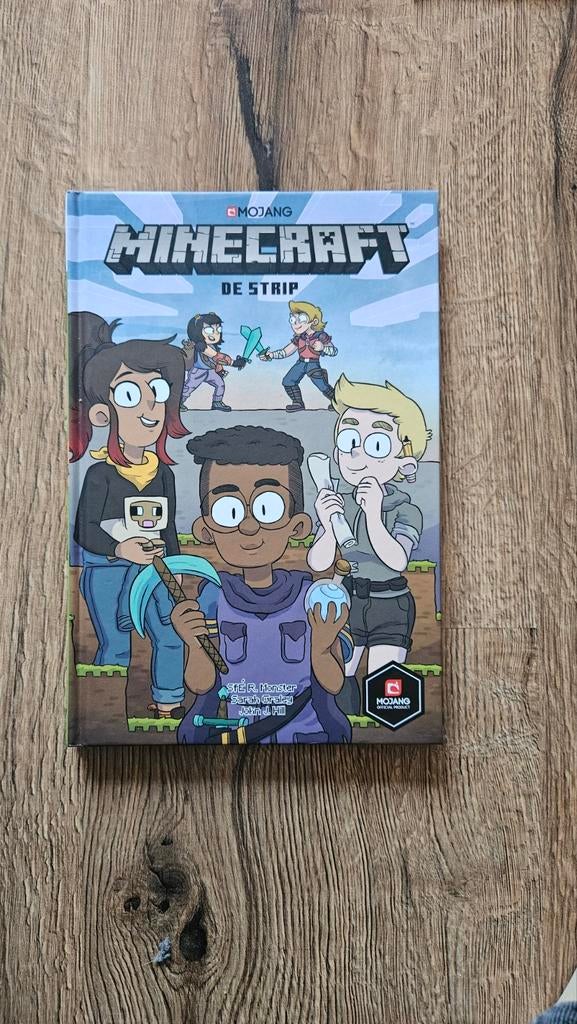 Minecraft de Strip - Avontuurlijk!, Boeken, Stripboeken, Zo goed als nieuw, Eén stripboek, Ophalen of Verzenden
