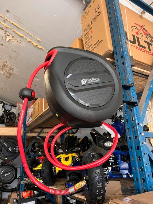 Luchthaspel oprolbaar 20m nieuw max 17bar, Auto diversen, Autogereedschap, Nieuw, Ophalen