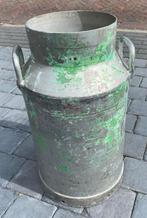 Aluminium melkbus, Ophalen, Gebruikt