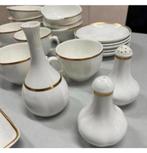 Wedgwood Insignia - Antiek Servies wit goud Hotelware white, Ophalen of Verzenden