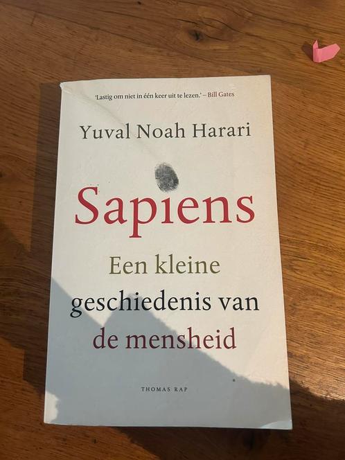 Sapiens, Noah Harari, Boeken, Geschiedenis | Wereld, Gelezen, Overige gebieden, 20e eeuw of later, Ophalen of Verzenden