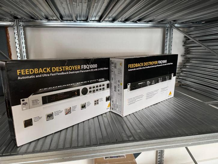 Behringer Feedback Destroyer FBQ1000, Muziek en Instrumenten, Effecten, Nieuw, Overige typen, Equalizer, Ophalen of Verzenden