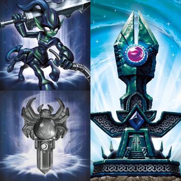 Skylanders Trap Team Midnight Museum Knight Mare Dark spider beschikbaar voor biedingen