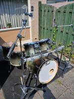 6 delige Pearl Masters Custom Black Sparkle Fade Te koop, Muziek en Instrumenten, Ophalen, Zo goed als nieuw, Pearl