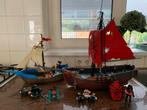Playmobil piratenschip en Brits kanoneerboot etc, Ophalen, Gebruikt
