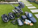 Joolz Geo 3 Duo/Twin + Maxi Cosi's & Extra's, Kinderen en Baby's, Kinderwagens en Combinaties, Duowagen, Zo goed als nieuw, Combiwagen
