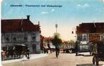 Leeuwarden Vrouwenpoortje hoek Westerplantage - 1919, Verzamelen, Ansichtkaarten | Nederland, Gelopen, Friesland, Voor 1920, Verzenden