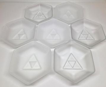 A.D. Copier Glasfabriek Leerdam Hors d'oeuvre stel 1933. beschikbaar voor biedingen