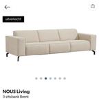 Nuos living 3 zitsbank Brent (nieuw gekocht, niet gebruikt), 250 tot 300 cm, Driepersoons, 75 tot 100 cm, Ophalen of Verzenden