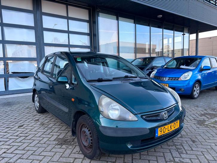 Honda Jazz 1.4 I LS 2003 Groen, Auto's, Honda, Bedrijf, Jazz, Benzine, B, Hatchback, Handgeschakeld, Origineel Nederlands, Groen