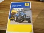 New holland T8000New holland  folder, Verzenden, Zo goed als nieuw, Folder