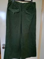 Donkergroene ART lange rib broek, maat 48-50, 16, Art, Nieuw, Ophalen of Verzenden, Broek of Spijkerbroek