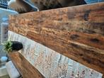 eiken eettafel met 6 stoelen, Huis en Inrichting, Stoffering | Behang, Ophalen, 75 m² of meer