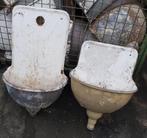 Wasbak wasbakken decoratie vintage antiek, Antiek en Kunst, Curiosa en Brocante, Ophalen