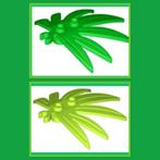 lego palmboom bladeren 6x5 fel groen (7) en lime groen (14), Nieuw, Ophalen of Verzenden, Losse stenen