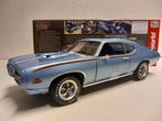 Pontiac GTO Judge metallic blue 1969 ERTL Autoworld 1:18 KRD, Ophalen of Verzenden, ERTL, Zo goed als nieuw, Auto