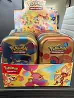 Pokemon 151 tins, collectables., Ophalen of Verzenden, Zo goed als nieuw