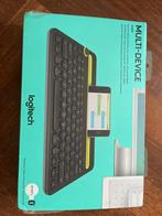 Logitech K480 Multi-Device Bluetooth Toetsenbord, Computers en Software, Toetsenborden, Ophalen, Multimediatoetsen, Nieuw, Draadloos