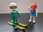 Playmobil skier en schaatser, Ophalen of Verzenden, Zo goed als nieuw