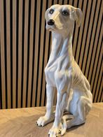 Vintage keramische italiaans design windhondbeeld, Verzamelen, Beelden en Beeldjes, Ophalen, Zo goed als nieuw, Dier