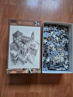 Puzzel 1000 Stukjes Compleet M.C Escher, Ophalen of Verzenden, 500 t/m 1500 stukjes, Gebruikt