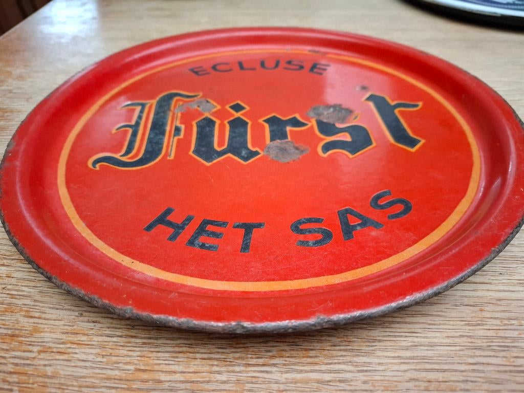 Emaillebord brouwerij Ecluse Furst Het Sas, Ophalen of Verzenden, Nieuw, Overige typen, Overige merken