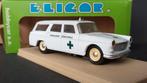 Peugeot 404 Ambulance Municipale 1:43 Eligor Pol, Ophalen of Verzenden, Zo goed als nieuw, Auto
