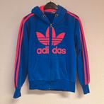 Dames Adidas vest met capuchon kobalblauw-roze M, Maat 38/40 (M), Adidas, Ophalen of Verzenden, Roze