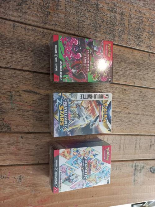 Pokemon booster bundels, Hobby en Vrije tijd, Verzamelkaartspellen | Pokémon, Nieuw, Boosterbox, Foil, Ophalen of Verzenden
