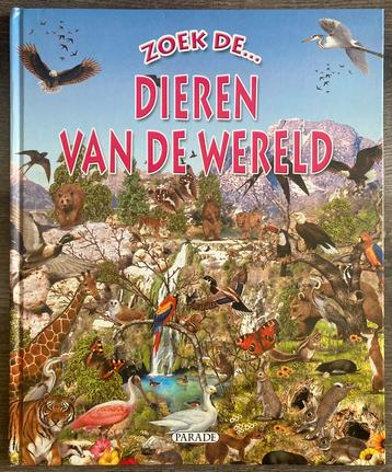 ZOEKBOEK Zoek de… DIEREN VAN DE WERELD - Pere Rovira beschikbaar voor biedingen
