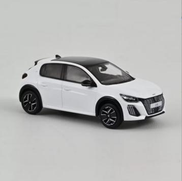 Peugeot 208 GT 2024 Bianca Wit schaal 1/43 NOREV ref: 472841 beschikbaar voor biedingen