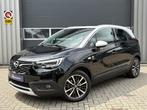 Opel Crossland X 1.2 Turbo Ultimate Automaat | Pano | Leder, Auto's, 12 maanden, 840 kg, Gebruikt, Zwart
