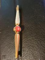 Vintage broche sieraad doublé, Overige materialen, 4 tot 7 cm, Verzenden, Zo goed als nieuw