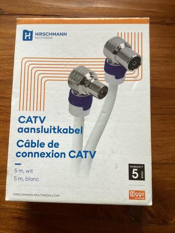 CATV aansluitkabel Hirschmann 5 meter nieuw beschikbaar voor biedingen