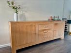 Zwaar eiken dressoir, Ophalen, Zo goed als nieuw, 25 tot 50 cm, 200 cm of meer