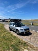 Skoda Yeti 1.2TSI 77KW H6 2014 Grijs (+ daktent), Auto's, Skoda, Voorwielaandrijving, 65 €/maand, Stof, 4 cilinders