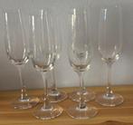 Kristallen Kisslinger champagne glazen - 6x, Ophalen of Verzenden, Gebruikt