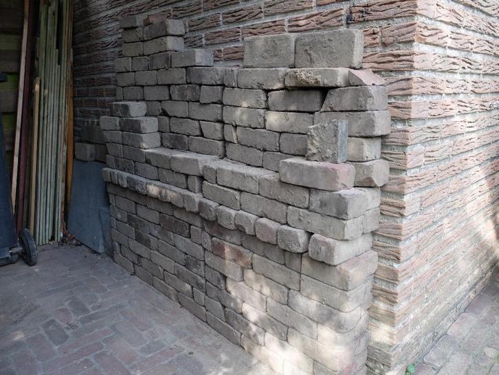Klinkers, Tuin en Terras, Tegels en Klinkers, Gebruikt, Klinkers, Overige materialen, Minder dan 5 m², Ophalen