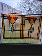 Te koop  glas in lood, Ophalen, Gebruikt, Minder dan 80 cm, Overige typen