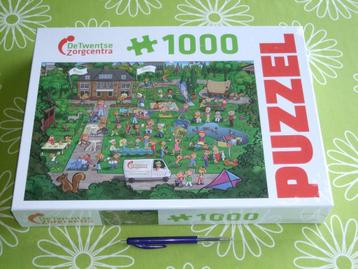 Nieuw in seal: De Twentse zorgcentra cartoon puzzel 1000 st beschikbaar voor biedingen