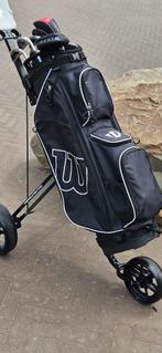 Wilson Prostaff golfset + Bag +Trolley + accessoires I.Z.G.S, Sport en Fitness, Golf, Ophalen, Gebruikt, Set, Overige merken