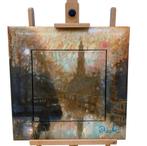 Peter Donkersloot “ Amsterdam “ Origineel, Antiek en Kunst, Ophalen