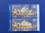 Postzegel Australie 2000 2 Panoramazegels Olympische Spelen, Postzegels en Munten, Verzenden, Gestempeld