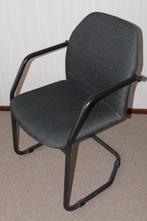 stoeltje metaal frame met stoffen zitting, Ophalen, Zwart, Zo goed als nieuw, Metaal