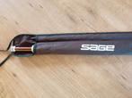 SAGE RPL 490 Graphite 3B vliegenhengel met foudraal, Watersport en Boten, Hengelsport | Vliegvissen, Ophalen of Verzenden, Zo goed als nieuw