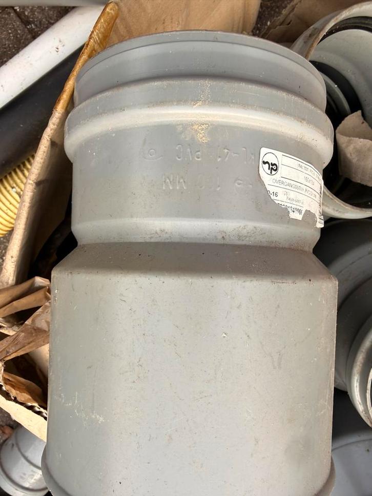 Diverse PVC Stukken - Afvoer, Bochten, etc., Doe-het-zelf en Verbouw, Buizen en Afvoer, Gebruikt, Afvoer, Pvc, Minder dan 2 meter