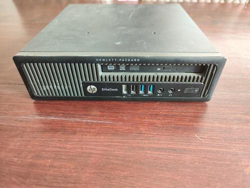 HP EliteDesk 800 G1 USDT mini PC, Computers en Software, Desktop Pc's, Gebruikt, 2 tot 3 Ghz, SSD, 8 GB, Met videokaart, Ophalen