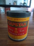 Oud Blikje Capstan Navy Cut €4, Ophalen of Verzenden, Gebruikt, Tabaksdoos of Verpakking