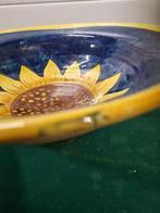 schaal met zonnebloem martin latio groot, Ophalen of Verzenden, 'T Olde Gre-j, Info@toldegrej.nl, Endepoelstraat 20f Didam