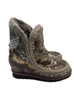 Mou enkellaarzen 37, Overige kleuren, Ophalen of Verzenden, Zo goed als nieuw